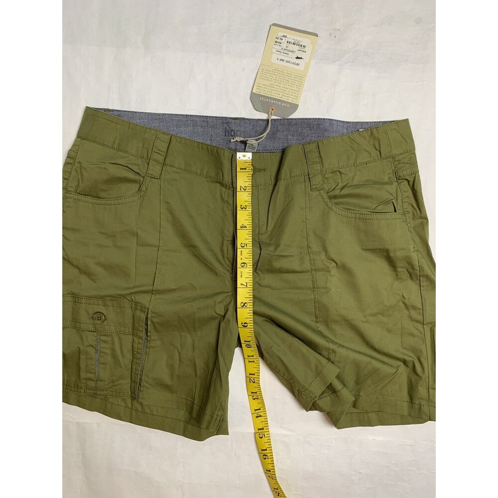 Horny Toad Shorts Womens 10 Green Jumpstart 5” Swamp Cargo - Picture 9 of 10